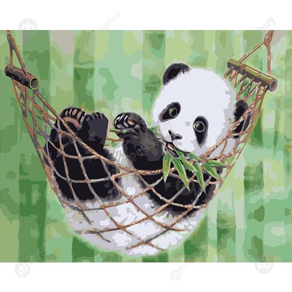 

50*40CM Paint By Numbers-Panda, 501 Original