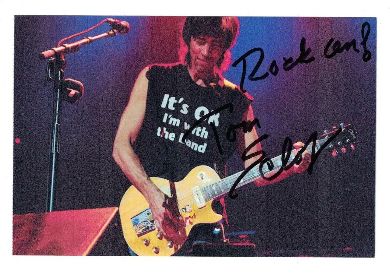 Tom Scholz Signed Autographed 4 x 6 Photo Poster painting Boston Musician A