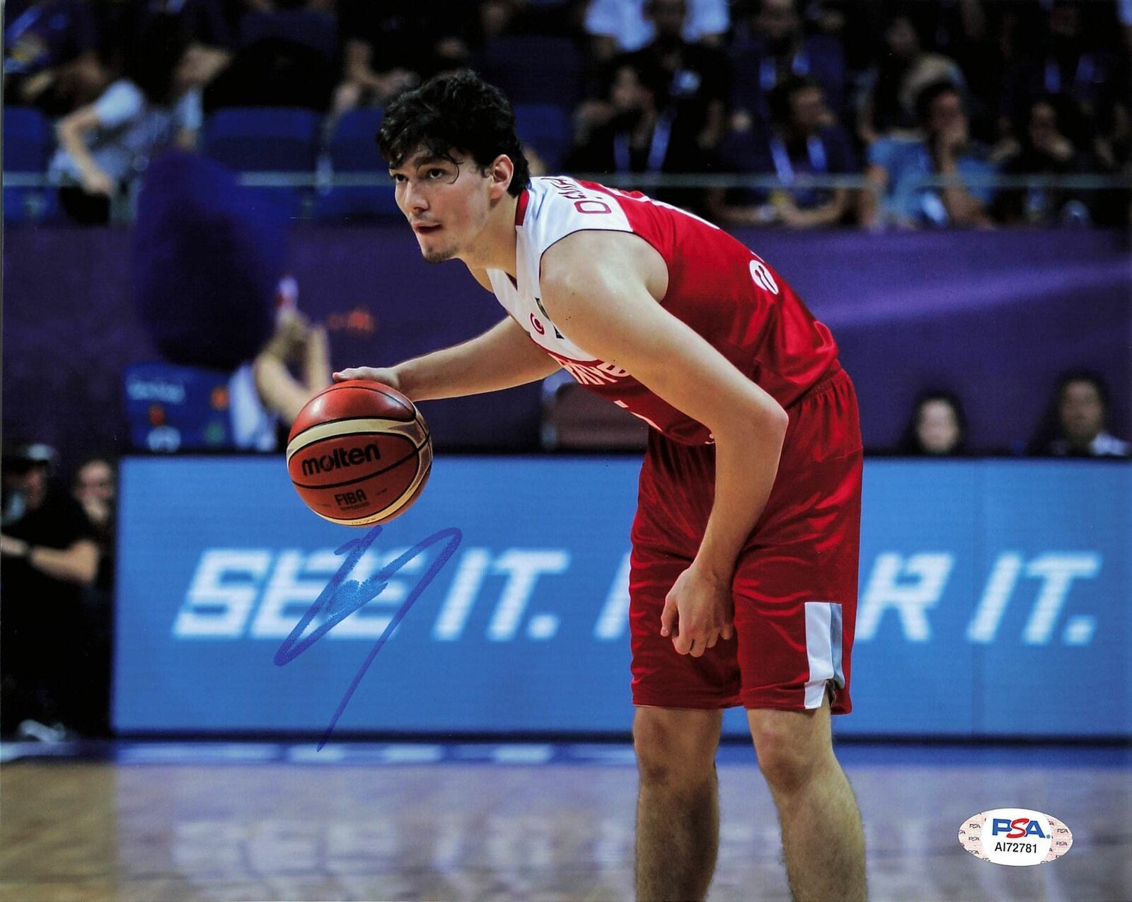 CEDI OSMAN signed 8x10 Photo Poster painting PSA/DNA Cleveland Cavaliers Turkey Autographed