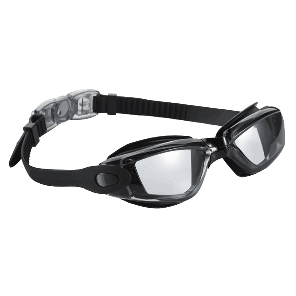 

Silicone Clear Swimming Goggles Unisex Waterproof Diving Anti-fog Glasses, Black, 501 Original