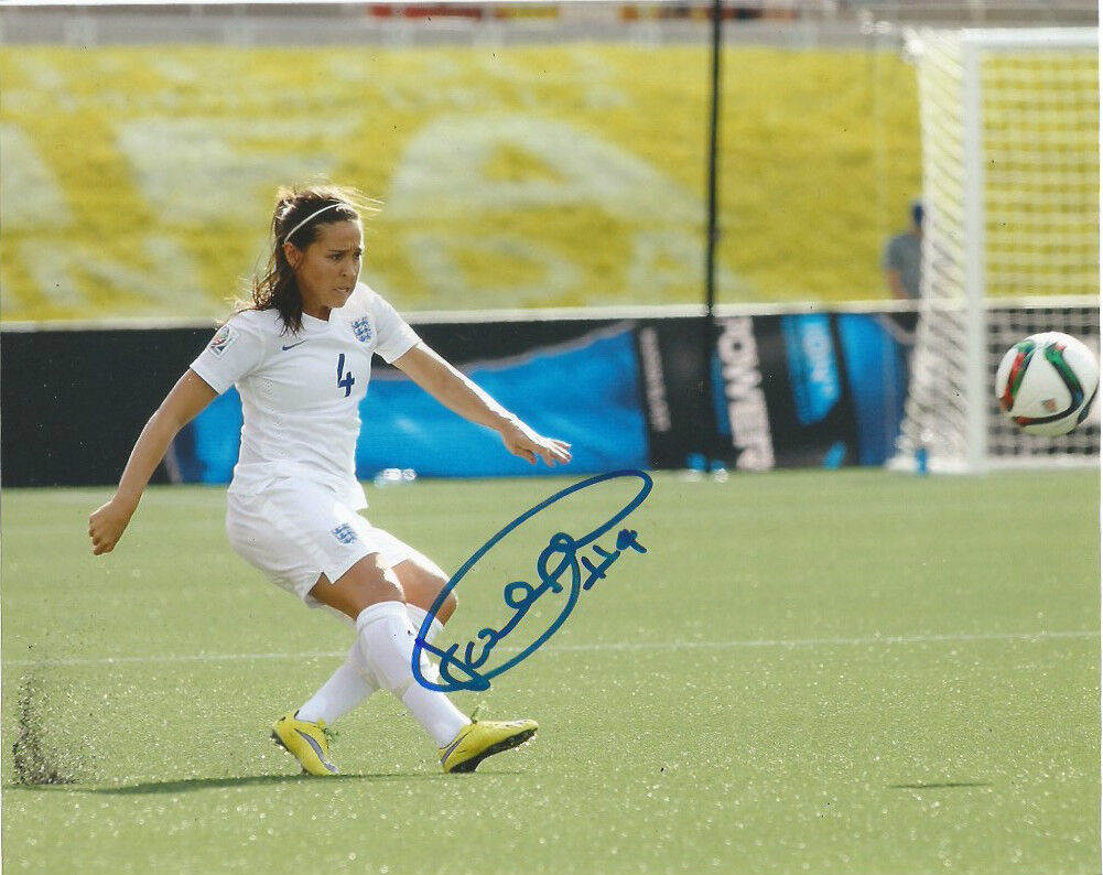 England Fara Williams Autographed Signed 8x10 Photo Poster painting COA C