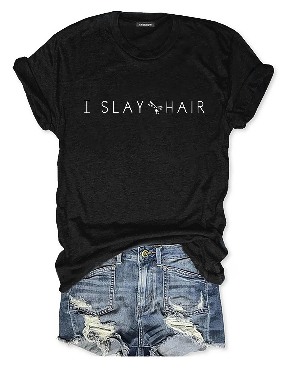 I Slay Hair Hairdresser T-shirt