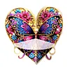 &Eacute;tag&egrave;re d&rsquo;angle papillon en acrylique - D&eacute;coration artisanale 5d