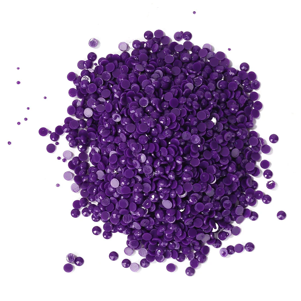 1 Bag Round Drill Diamond Rhinestone Resin Crystal Beads for Missing Beads