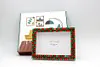 Chirstmas DIY Building Block Photo Frame Kit,Creative Handmade Assembled Photo Frame Handmade Craft Gift Home Tabletop Display Decor