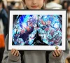 A3 & 4K Size Ultimate Fusion Warriors Decorative Painting - Dragon Ball Decoration Painting - HuangGua Studio