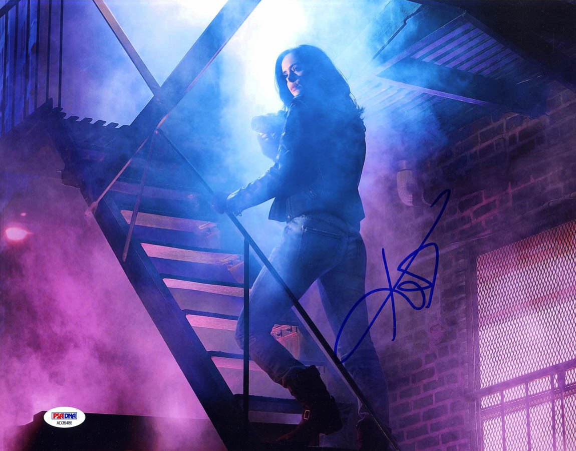 Krysten Ritter SIGNED 11x14 Photo Poster painting Jessica Jones Defenders PSA/DNA AUTOGRAPHED