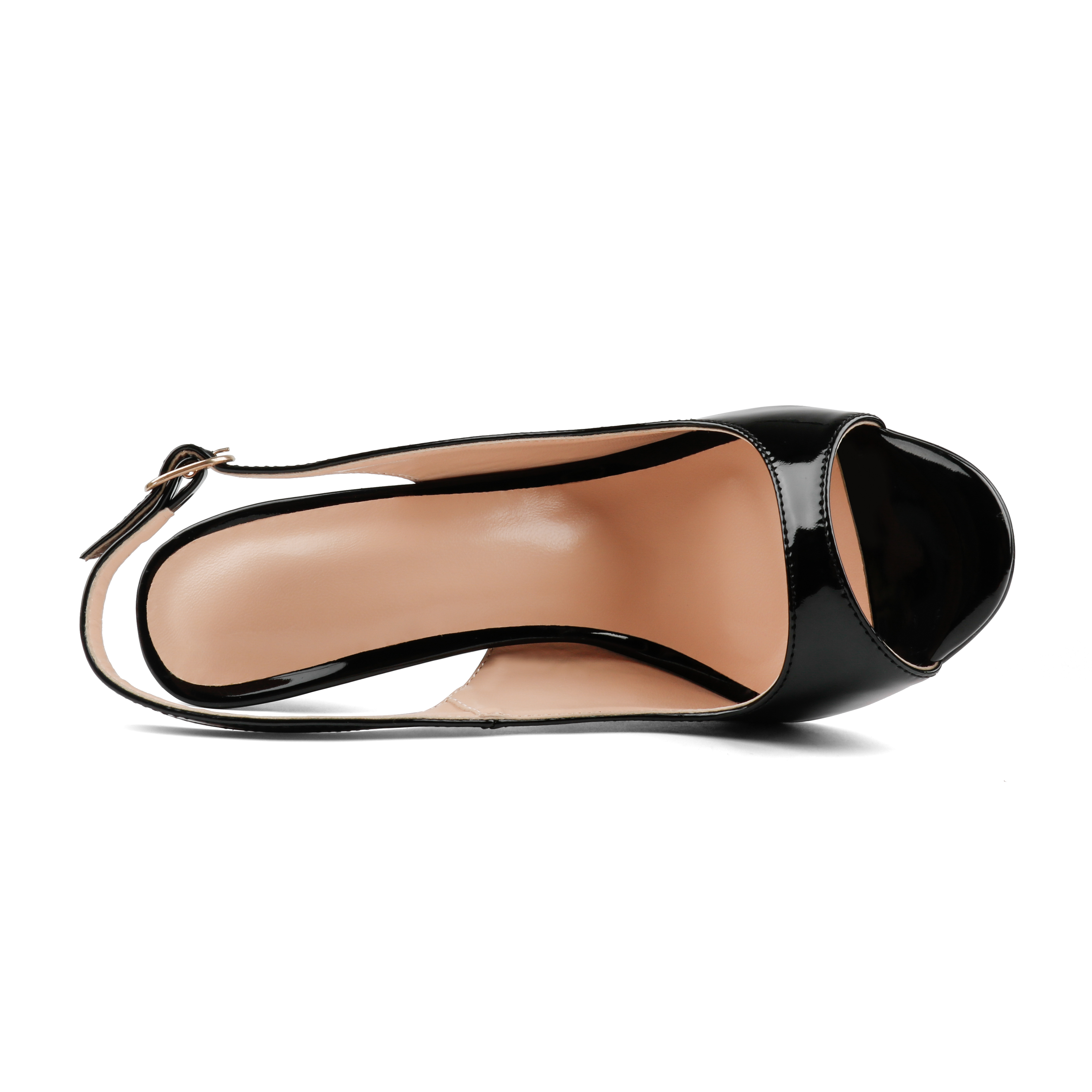 100mm/120mm Women's Open Toe Slingback Straps High heel Sandals-vocosishoes