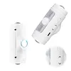 LED Magnetic Night Light Motion Sensor Wall Lamp Wireless Closet Light Rechargeable Magnetic Dimmable Step Lamp for Bedroom Hallway Stairs Lighting