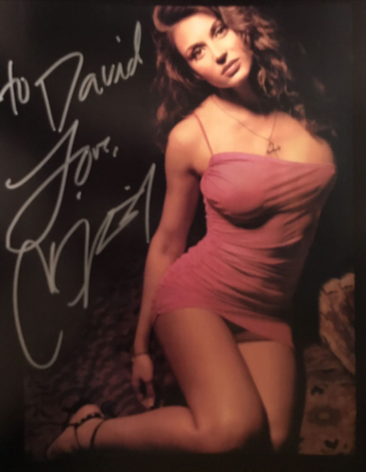 Cerina Vincent Power Rangers Walking Dead Hand Signed /Autographed Photo Poster painting w/Proof