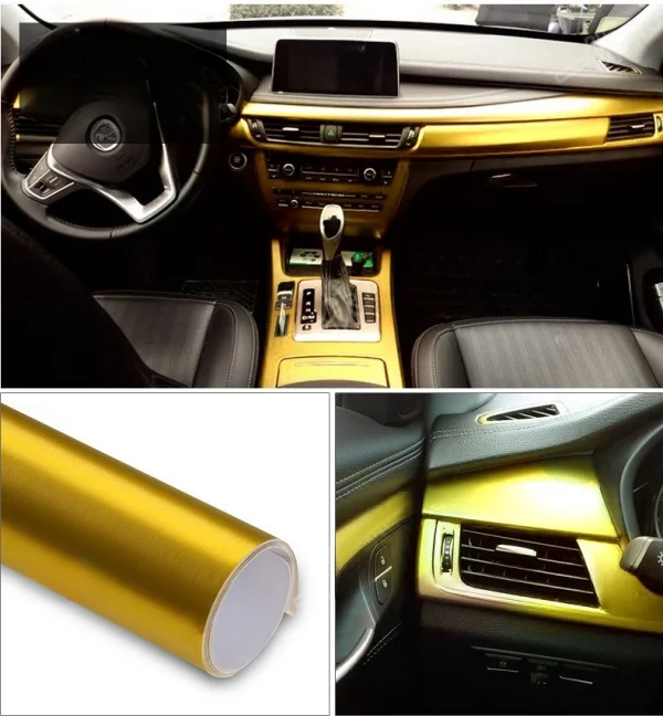 Car Interior Stickers Multi-color Color Changing Film