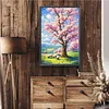 Diamond Painting -DIY Round Drill Cherry Blossoms(40x60cm)