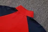 Joyfball 2024/2025 Arsenal Long Zipped Jacket Red Soccer Jersey（Vintage style）