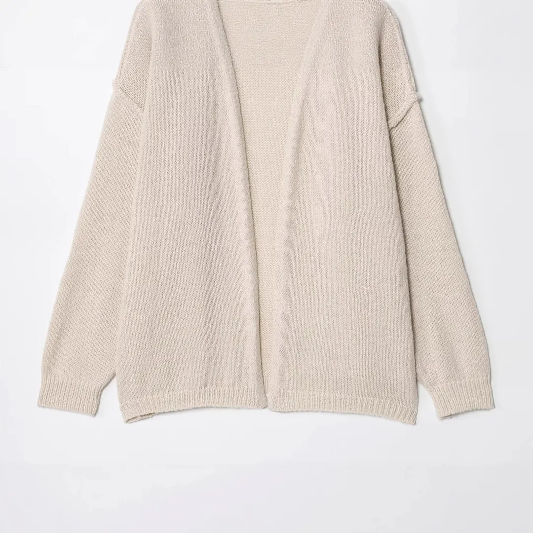 Nigikala Nigikala Fashion Retro Stick Needle Languid Languid Shawl Coat In The Lazy Wind