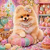Diamond Painting-DIY Crystal Rhinestone Happy Hiromi Dog