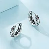 925 Sterling Silver Vintage Ethic Style Embellishedt Earrings