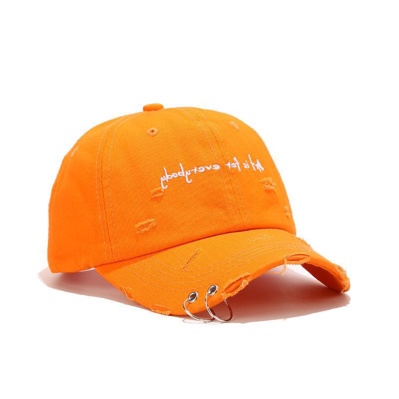 New Embroidered Hoop Fashion Street Baseball Cap / TECHWEAR CLUB / Techwear