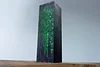 Cyberpunk Green Code Light Hacker Code Text Night Light Atmosphere Light Text Light Box Ornaments Surrounding Model