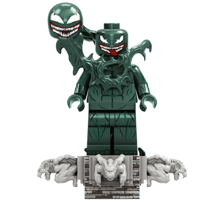 Toxin (Venom Symbiote) Custom Marvel Superhero Minifigure Minifigure Bricks monstertoys