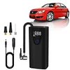 Car Tyre Inflator Digital Display Electric Tire Pump for Auto Motorcycle Bicycle