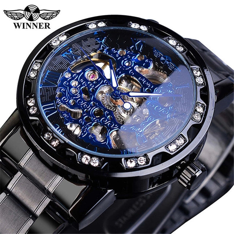 Casual Geometric Buckle Mechanical Men’s Watches