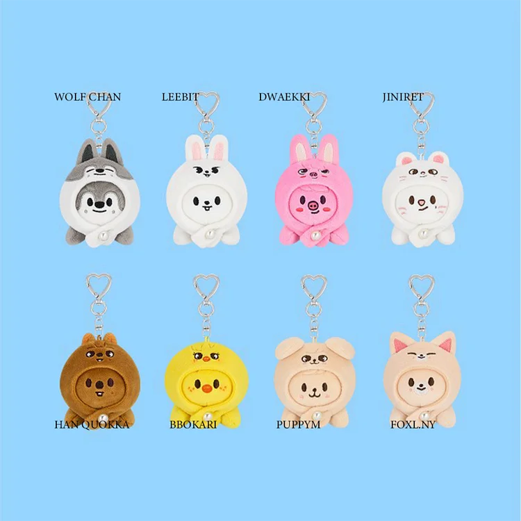 Stray Kids Dominate celebrATE SKZOO Keyring Lying Ver.
