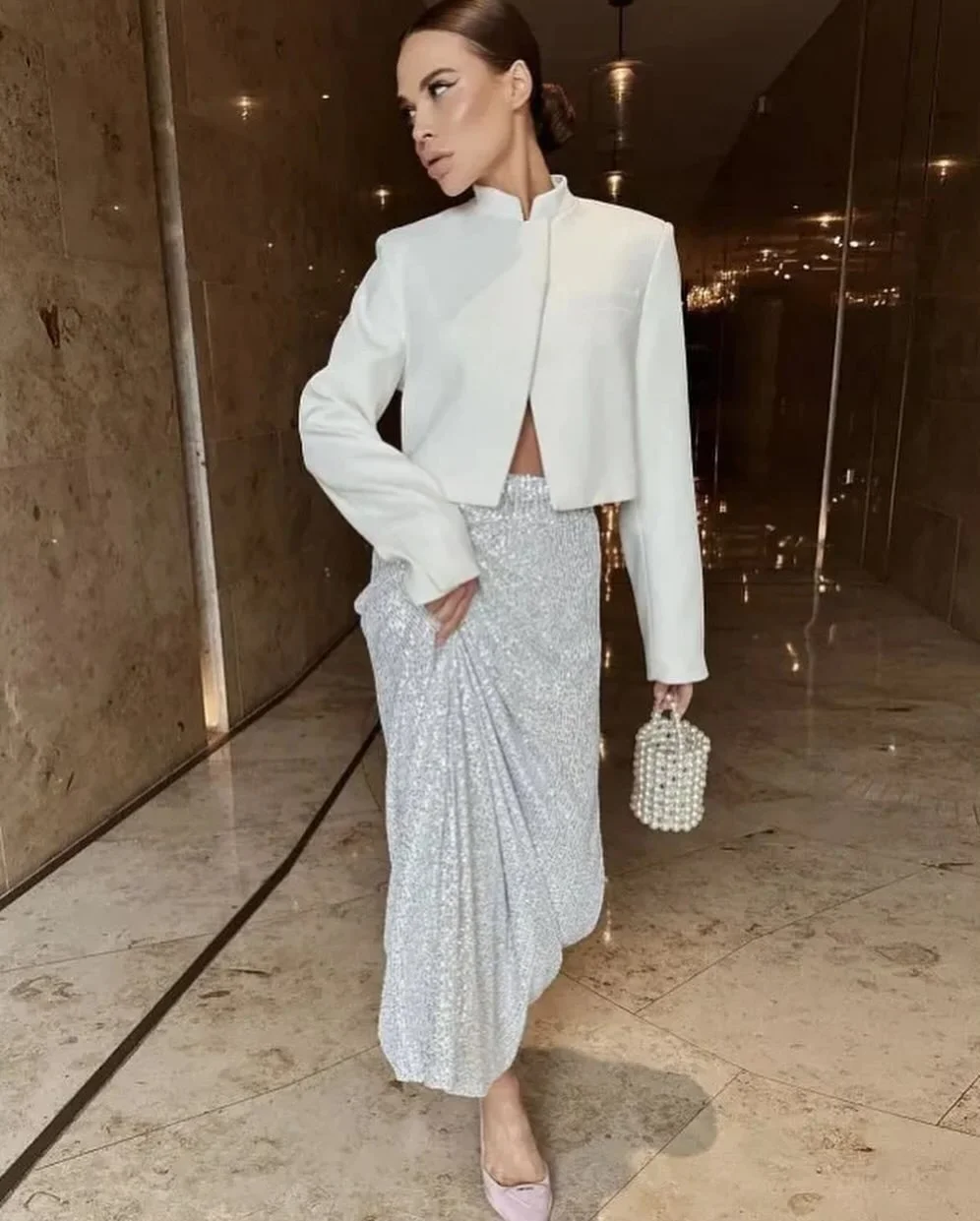 Brownm Brownm New Fashion High-Rise Thin-Skinny Dress Women Tight Waist After Open Elastic Straight Skirt