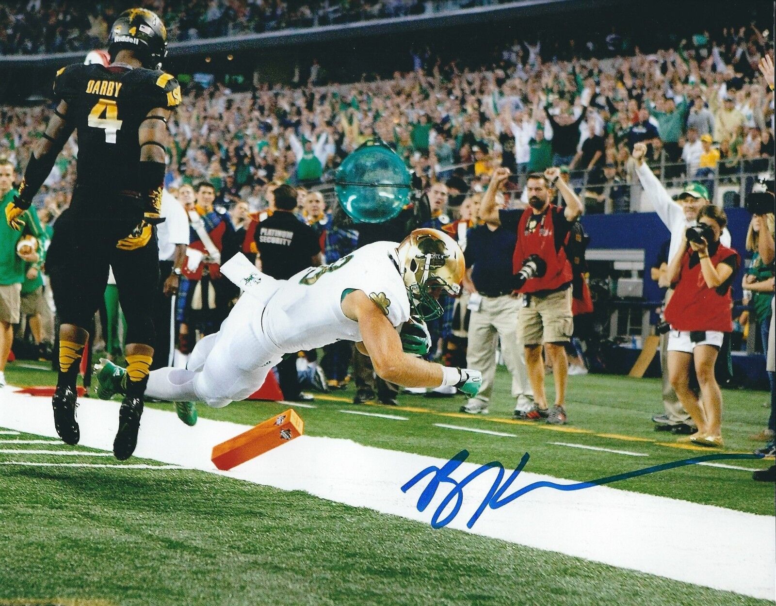 Signed 8x10 BEN KOYACK University of Notre Dame Autographed Photo Poster painting - w/COA