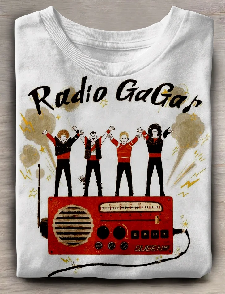 Teecade Teecade Radio Gaga T-shirt