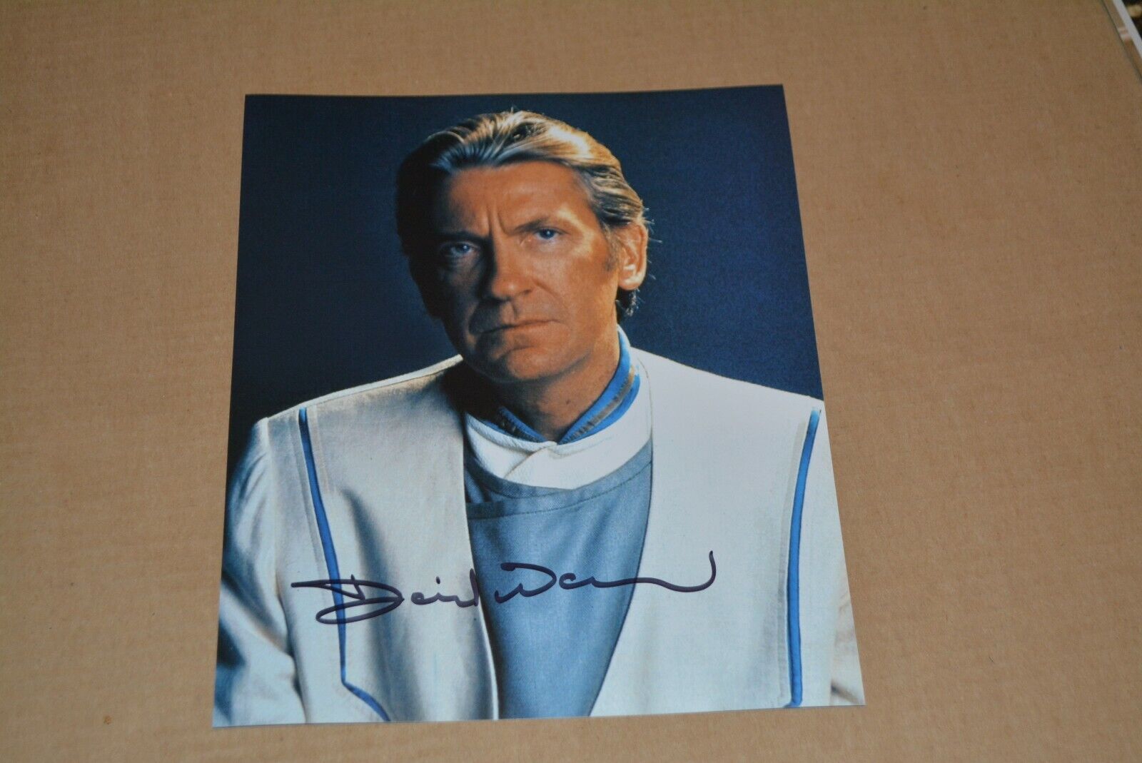 DAVID WARNER signed autograph 8x10 (20x25 cm) In Person STAR TREK