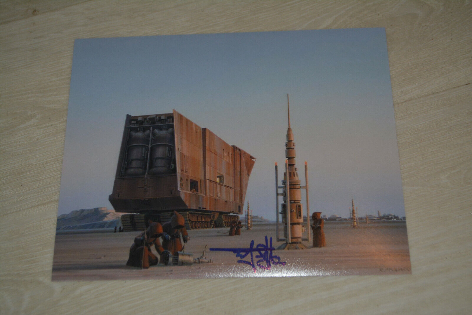 RUSTY GOFFE signed autograph In Person 8x10 20x25 cm STAR WARS JAWA