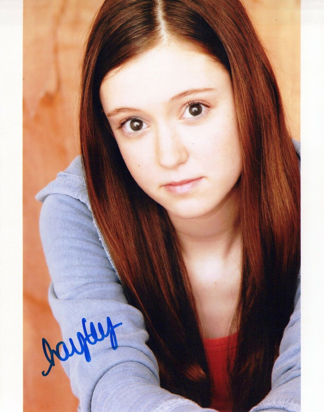 Hayley McFarland glamour shot autographed Photo Poster painting signed 8x10 #1