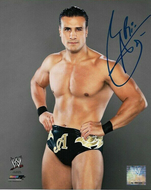 WWE ALBERTO DEL RIO HAND SIGNED AUTOGRAPHED 8X10 Photo Poster painting WITH PROOF AND COA 2