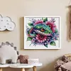 Flower Snake-14CT Stamped Cross Stitch 33*31cm/12.99*12.2in