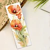 Flower-11CT Stamped Cross Stitch Bookmark 18*6cm(Double Sided)