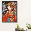 Diamond Painting-DIY Special Shaped Drill Pearl Painting Chinese Girl