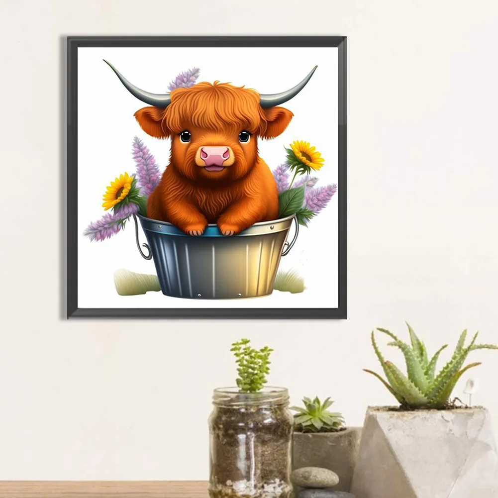 Diamond Painting - Full Round Drill - Yak(Canvas|30*30cm)