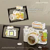 New classic retro old-fashioned camera film SLR camera building blocks(500+PCS)