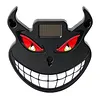 Demon Eye LED Car Window Warning Light Solar Panel Breathing Lamp