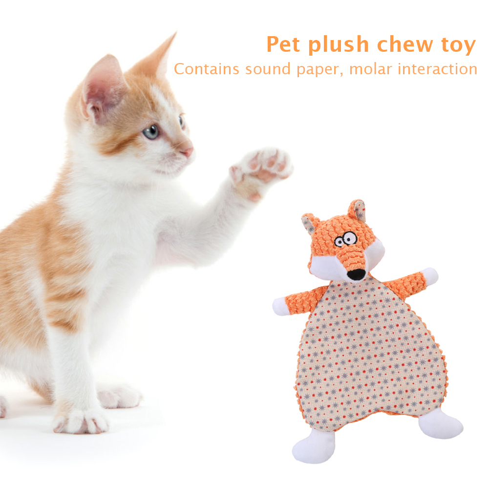 

Dog Squeaky Chew Toys Funny Plush Sound Dolls Interactive Toys Pet Supplies, 501 Original