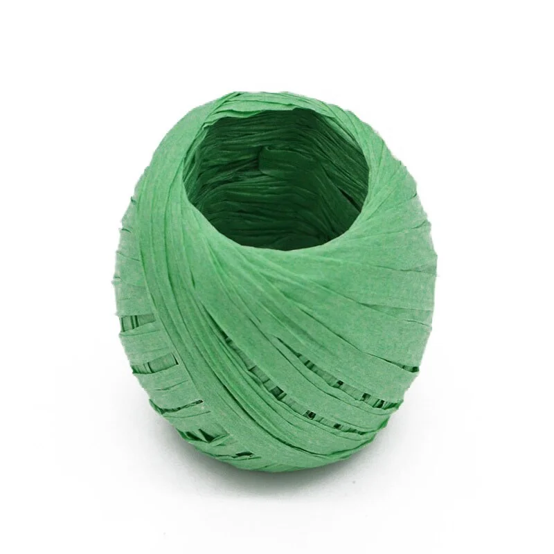 1 Roll 20 Meters CAKE COOKIE raffia ribbon paper rope palm packaging rope decorations baking box packing party candy gifts