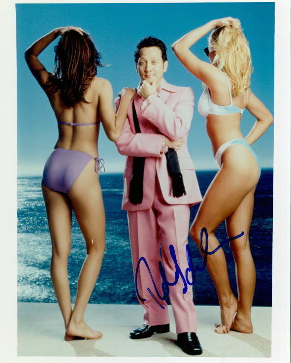 Rob Schneider (Deuce Bigalow) in-person signed 8x10 Photo Poster painting