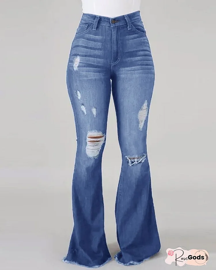 Sheath Casual Jeans