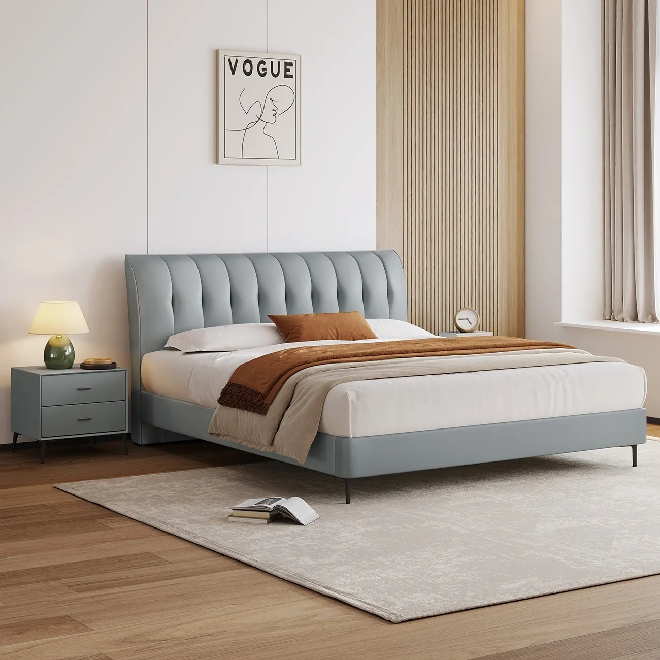 Upholstered Bed 253969