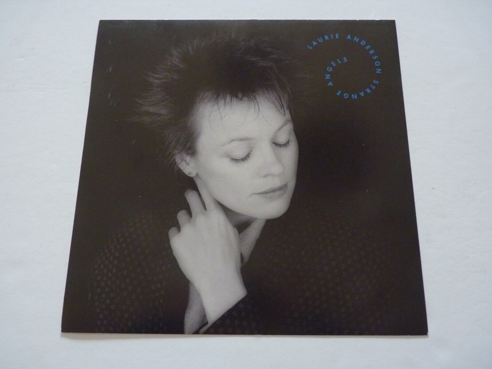 Laurie Anderson Strange Angels Promo LP Record Photo Poster painting Flat 12x12 Poster