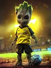 Groot borussia dortmund-perceuse ronde peinture diamant-40*50cm