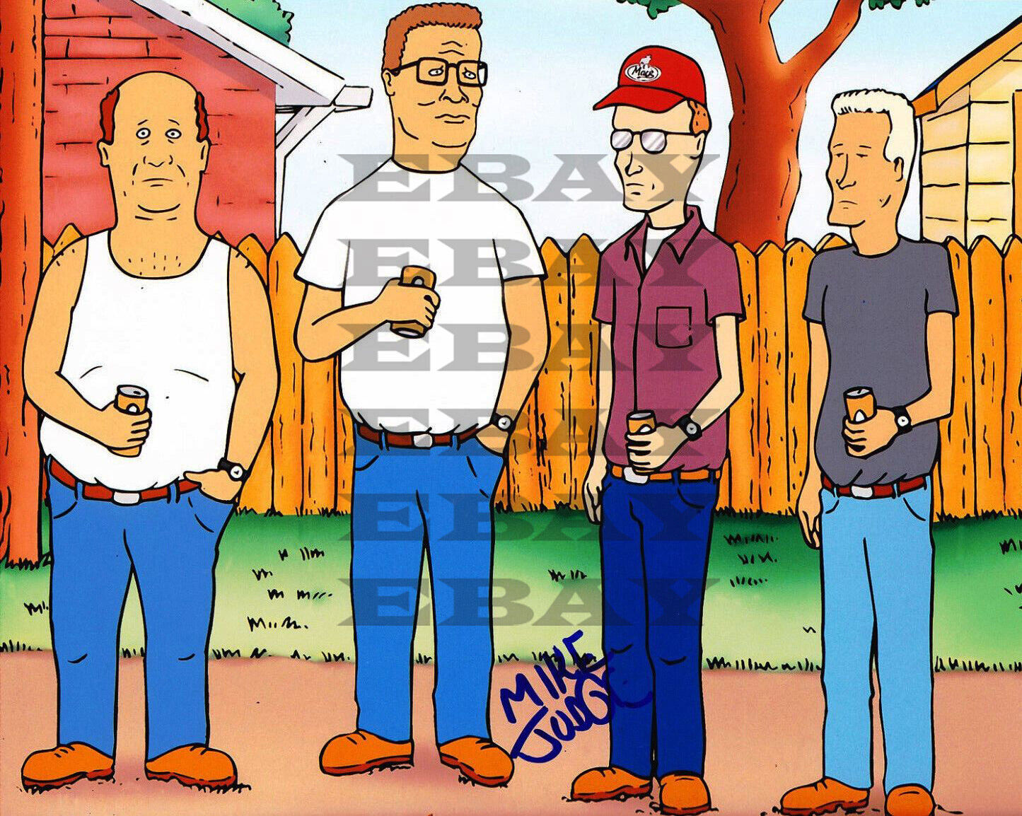 KING OF THE HILL MIKE JUDGE Autographed Signed 8x10 Photo Poster painting Reprint