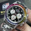 Rolex Daytona 116599 RBOW Rainbow Black Dial Stainless steel Super Clone