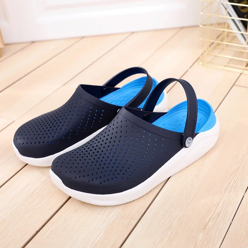 Women's Summer Sandals for Beach Sports 2021 Women Men's Slip-on Shoes Slippers Female Male Clogs Sandals Water Mules Zapatos