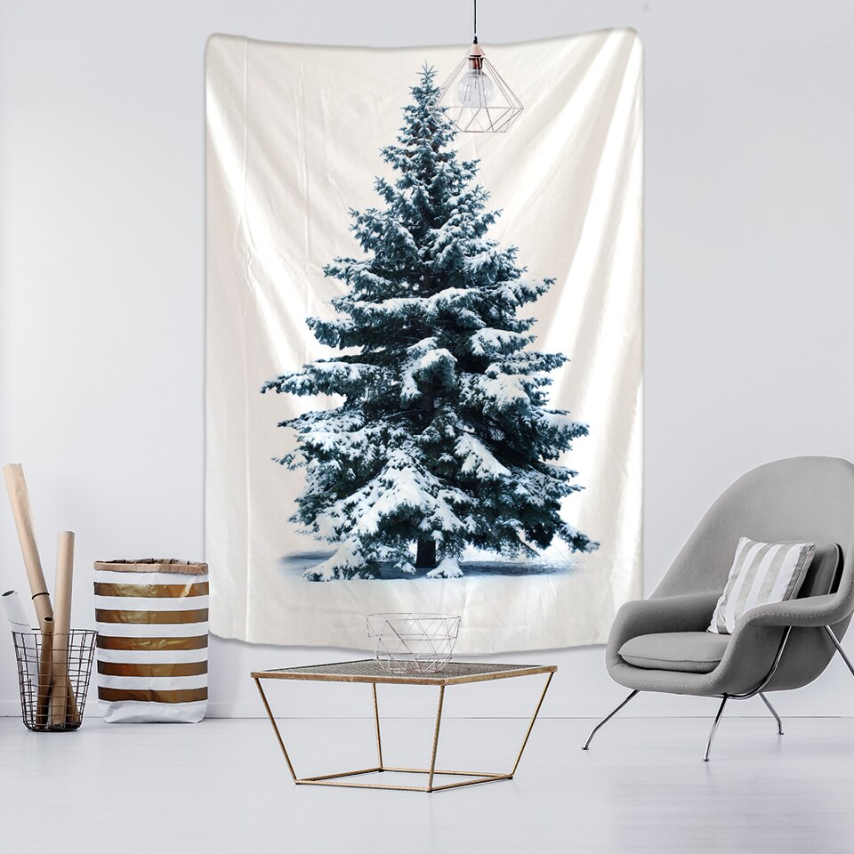 

Wall Tapestry - New Year Christmas Tree-150*130cm, 501 Original